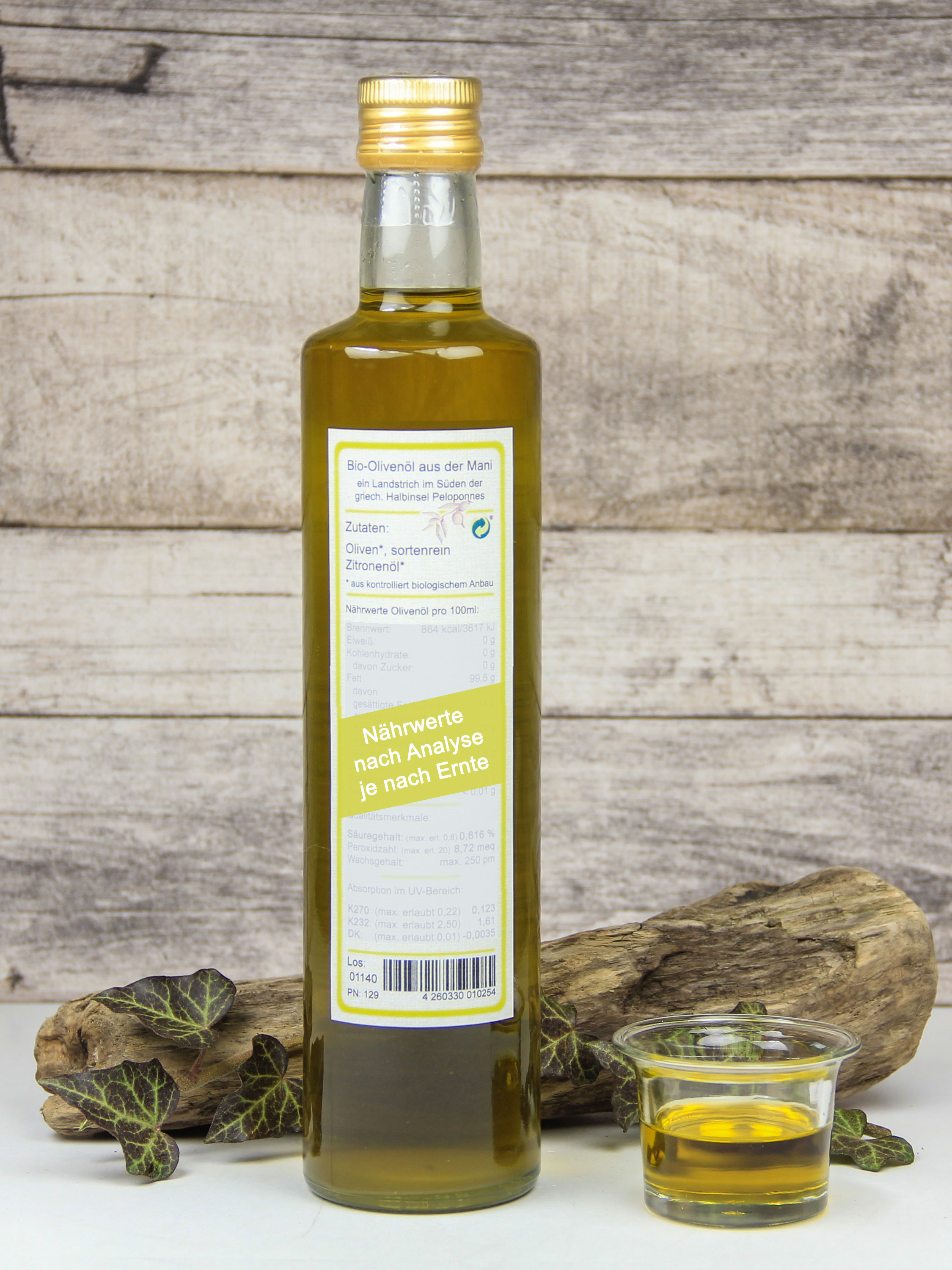 Bio Olivenöl mit Zitrone | direct&amp;friendly Bio Produkte